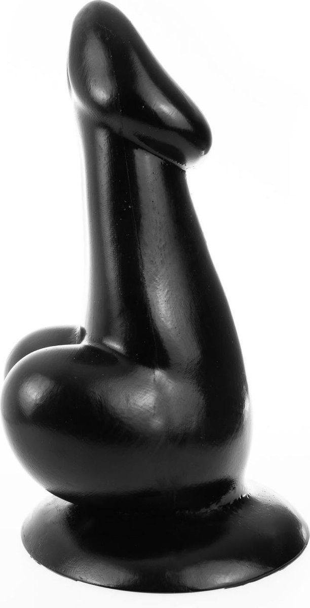 Goedkoopste Dinoo Dildo HUNG Titan 24 x 4,5 cm - zwart