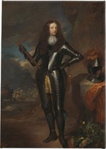 Schilderij - Willem Iii. Prins En Stadhouder Caspar Netscher Ca. Ca. Oude Meesters - Bruin - 90 X 60 Cm Willem Iii, Prins Van Oranje En Stadhouder | Caspar Netscher | Ca. 1680 - Ca