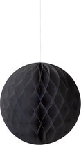 Honeycomb - Zwart - Feest Decoratie - 20cm