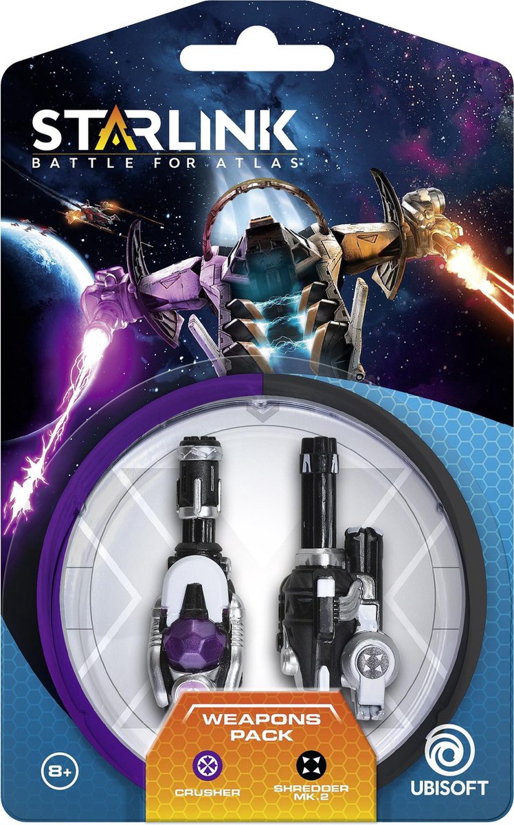 Starlink: Battle For Atlas - Weapons Pack Crusher + Shredder /toys For Games