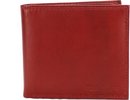 Massi Miliano Portemonnee Heren Leer Rood - 11x2x10cm (PHXW-309-36) -