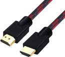 Nylon HDMI kabel - 15 meter (Ultra) HDTV, 3D, 4K, TV, PC, Laptop, Beamer, Playsation PS3, PS4, Xbox