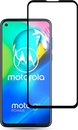 Full-Cover Tempered Glass - Geschikt voor Motorola Moto G8 Power Screen Protector - Zwart