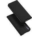 Luxe zwart agenda wallet hoesje Huawei P40 Lite E