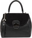 Handtas LANCASTER Paris model Pia-zwart - leer
