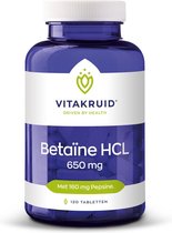 VitaKruid Betaïne HCL 650 mg - 120 tabletten