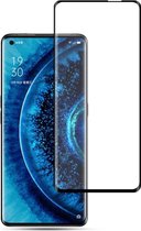 Oppo Find X2 (Pro) Tempered Glass 3D Screen Protector Zwart