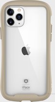 Hardcover met stootrand voor extra bescherming iPhone 11 Pro - Beige - iFace