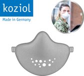 Koziol >>HI Community Mask, herbruikbaar en duurzaam mondkapje – gezichtsmasker – Organic Grey - mondmasker - niet medisch