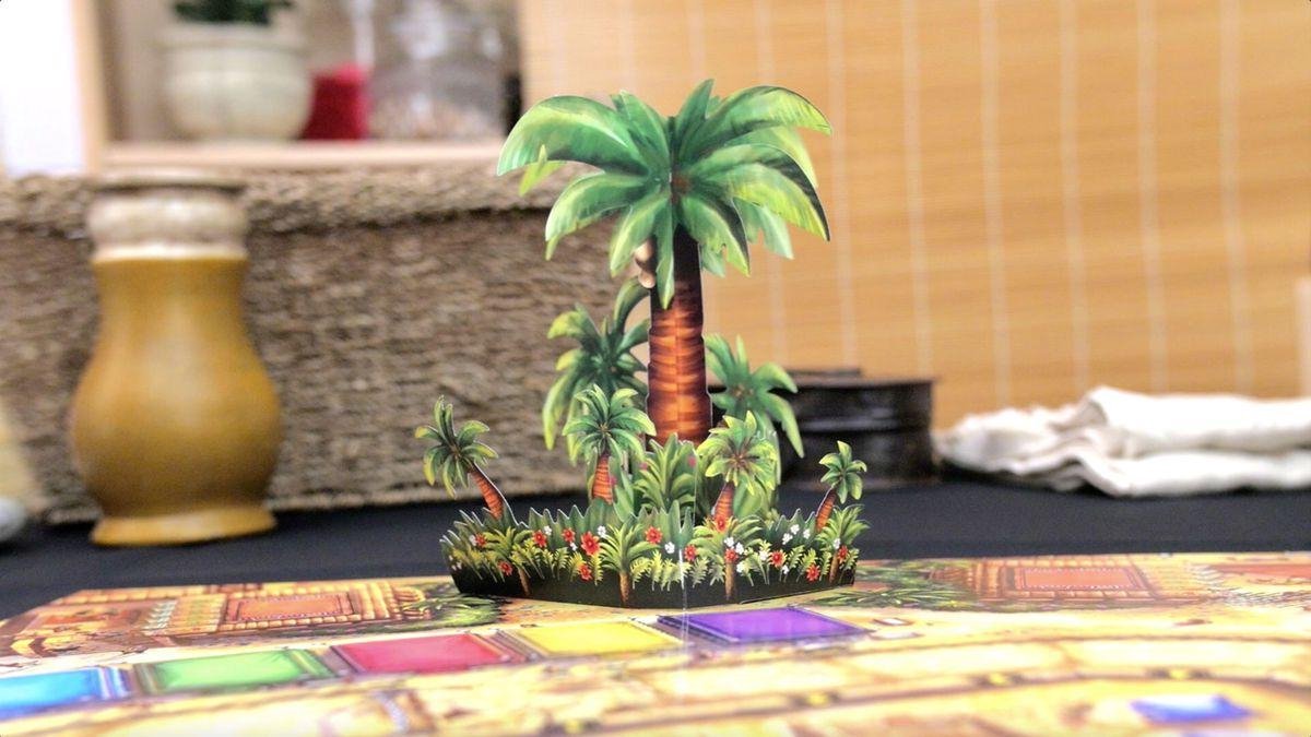 Eggertspiele Camel Up - Bordspel Kamelenrace - Nieuwe editie met 3D palmboom — afbeelding 6