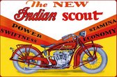 Wandbord - The New Indian Scout