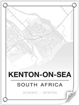 Tuinposter KENTON ON SEA (South Africa) - 60x80cm