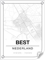 Tuinposter BEST (Nederland) - 60x80cm