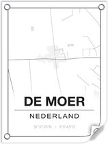 Tuinposter DE MOER (Nederland) - 60x80cm