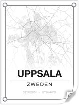 Tuinposter UPPSALA (Zweden) - 60x80cm