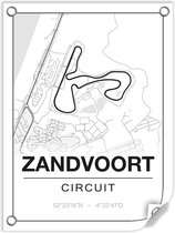Tuinposter ZANDVOORT (Circuit) - 60x80cm