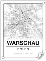 Tuinposter WARSCHAU (Polen) - 60x80cm