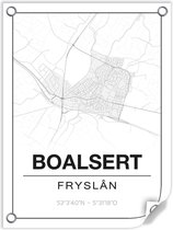 Tuinposter BOALSERT (Fryslân) - 60x80cm