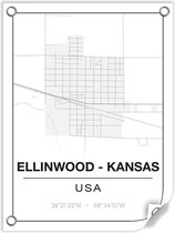 Tuinposter ELLINWOOD KANSAS (USA) - 60x80cm