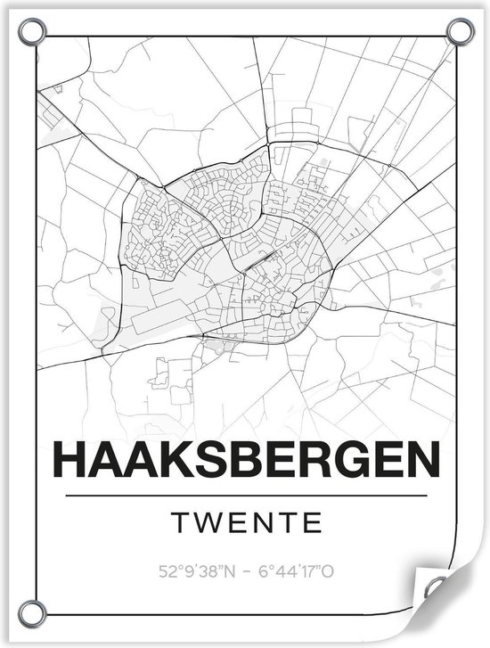 Tuinposter HAAKSBERGEN (Twente) - 60x80cm