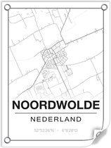 Tuinposter NOORDWOLDE (Nederland) - 60x80cm