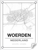 Tuinposter WOERDEN (Nederland) - 60x80cm