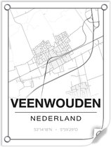 Tuinposter VEENWOUDEN (Nederland) - 60x80cm