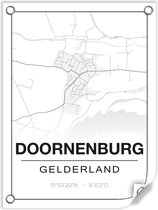 Tuinposter DOORNEBURG (Gelderland) - 60x80cm