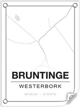 Tuinposter BRUNTINGE (Westerbork) - 60x80cm