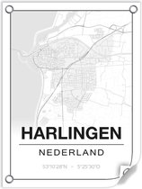 Tuinposter HARLINGEN (Nederland) - 60x80cm