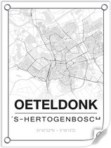 Tuinposter OETELDONK (s Hertogenbosch) - 60x80cm
