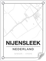 Tuinposter NIJENSLEEK (Nederland) - 60x80cm