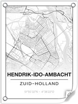 Tuinposter HENDRIK-IDO-AMBACHT (Zuid-Holland) - 60x80cm