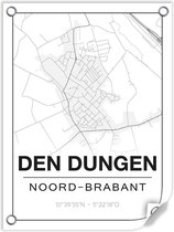 Tuinposter DEN DUNGEN (Noord-Brabant) - 60x80cm