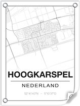 Tuinposter HOOGKARSPEL (Nederland) - 60x80cm