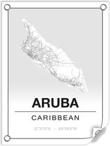 Tuinposter ARUBA (Caribbean) - 60x80cm