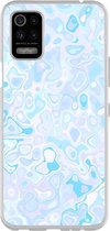 Smartphonebooster Telefoonhoesje - Back Cover - Geschikt Voor LG K52 - Blue En Blue