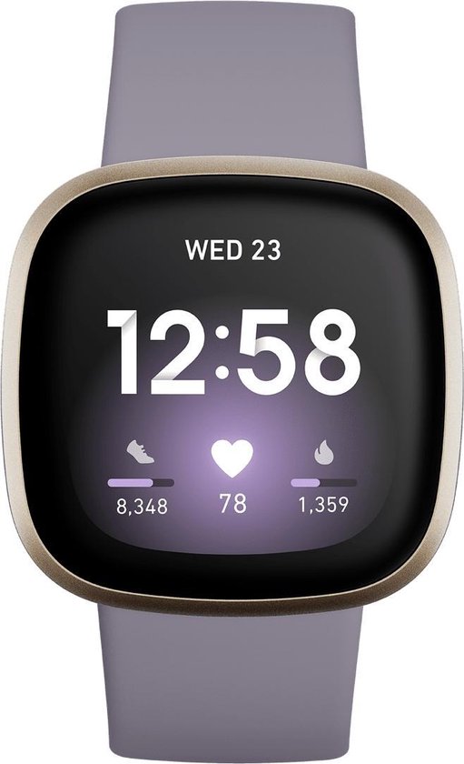 Fitbit Versa 3 - Smartwatch - Lila - 40x40
