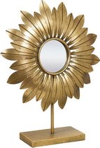 Spiegel met Ondersteuning Sunflower Kristal Blik (34 x 45 cm)