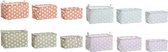 Basket spelset DKD Home Decor Sterren Polyester Katoen (4 pcs)