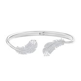 Swarovski 5515032 - Nice Bangle - Zilverkleur - Bangle - Large