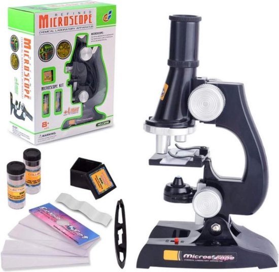 Speelgoed Kindermicroscoop voor Kinderen - Laboratorium Educatief Speelgoed voor uw Kind - Kinder microscoop - 100x-450x