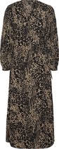 VERO MODA VMCAIA LS  LONG DRESS WVN GA LCS Dames Jurk  - Maat XL