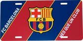 FC Barcelona plaat - sign - 30 x 15 cm