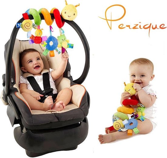 Poging weten Aanwezigheid Baby spiraal rups– Baby Knuffels - Baby speelgoed - Baby rammelaar -  boxspiraal - maxi... | bol.com