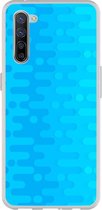 Smartphonebooster Telefoonhoesje - Back Cover - Geschikt Voor Oppo Find X2 Lite - Blue En Blue