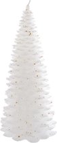 Kaars DKD Home Decor Kerstmis Boomstructuur (12.5 x 12.5 x 28 cm)