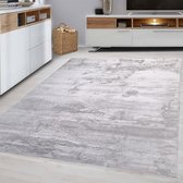 Flycarpets Angora Vloerkleed - 200x290cm - Hoogpolig - Zilver