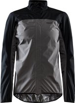 Craft Fietsjack Waterdicht Dames Zwart Grijs - CORE ENDUR HYDRO JKT W BLACK GRANITE-M