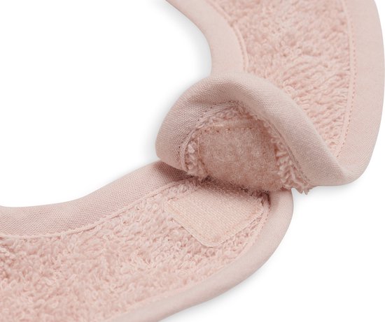 Jollein - Slab Badstof (Pale Pink/Nougat/Caramel) - Katoen - Slabbetjes Baby - 3 Stuks - 37 cm